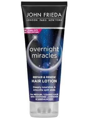 John Frieda Overnight Miracles Repair & Renew Hair Lotion 3.5oz
